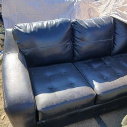 leather couch
