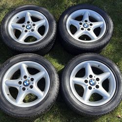 BMW Rims & New Tires 16” Set OEM
