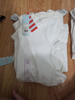 Girls white polo XL (14/16) NEW