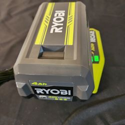RYOBI 40V Lithium-Ion 4.0 Ah Battery and Fast Charger Kit