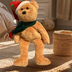 Ty Beanie Baby - 2003 HOLIDAY TEDDY
