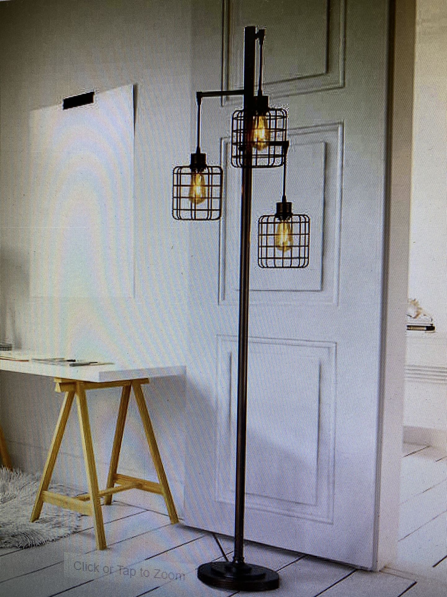 3 light floor lamp