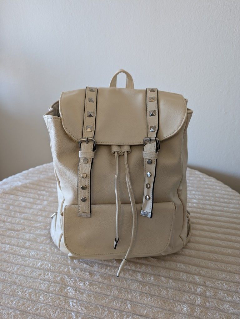 Leather Backpack/ Purse