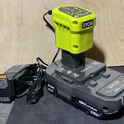 RYOBI ONE+ 18V Lithium-Ion 1.5Ah Compact Battery kit