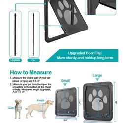 Pet Screen Door NEW Size  12x14 Inches