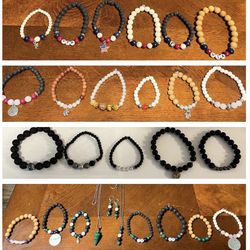 Gemstone Bracelets 