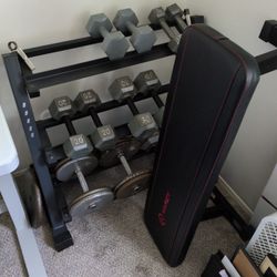 Weight Set and Bench
