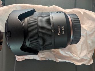 Canon 24-105mm Camera Lens with Hood
