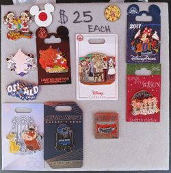 Disney Pins $25 Each