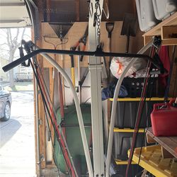 Máquina de aser ejercicio