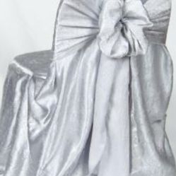 Chair Covers Universal   Ivory, Chocolate ,Pink ,Silver ,gold ,blue