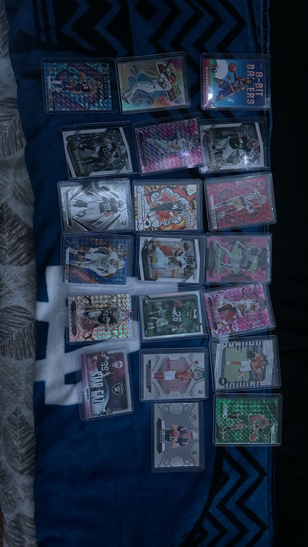 Sports trading cards