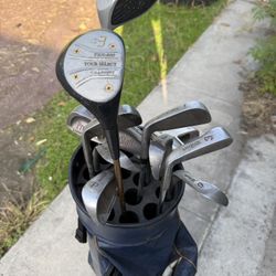 Golf Clubs + Bags
