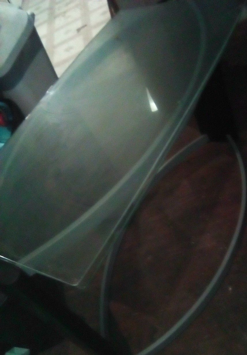 Glass Top TV Stand