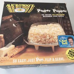 Microwave Proper Popper