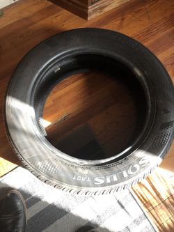 Barely used tire
