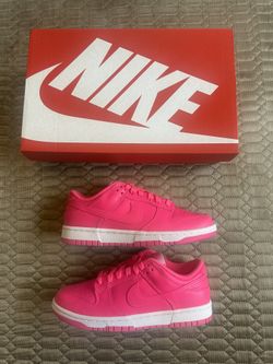 Sz 8W/6.5M Wmns Dunk Low ‘Hyper Pink’ New