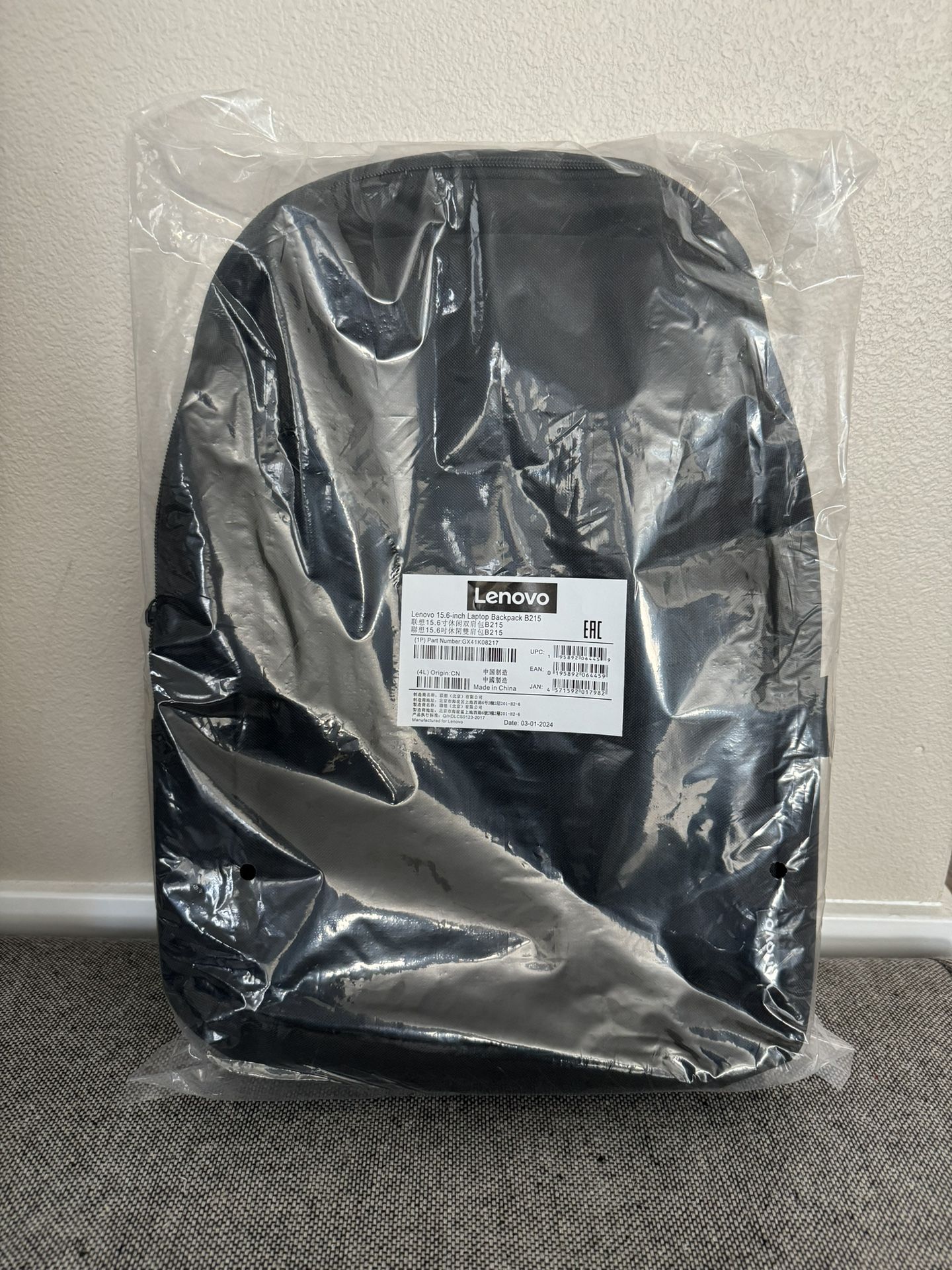 Lenovo 15.6 Inch Laptop Backpack BRAND NEW!!