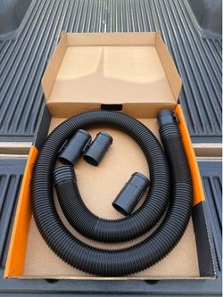 NEW RIDGID 2-1/2 in. x 7 ft. DUAL-FLEX Locking Vacuum Hose Kit