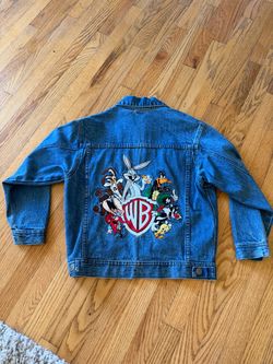Youth Medium Looney Tunes denim jacket