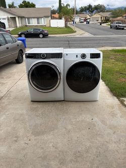 g.e washer and gas dryer (delivery&install available)