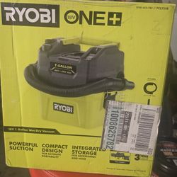 Ryobi 1 Gal Shop Vac 18v 