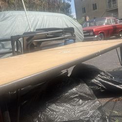 Wood Adjustable Table 