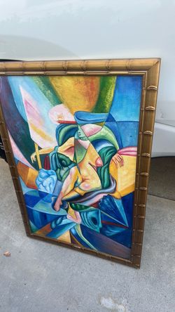 Abstract Painting Large frame canvas