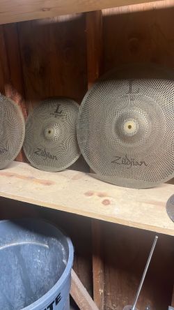 Sound Proof Low Volume Cymbals Zildjian Set