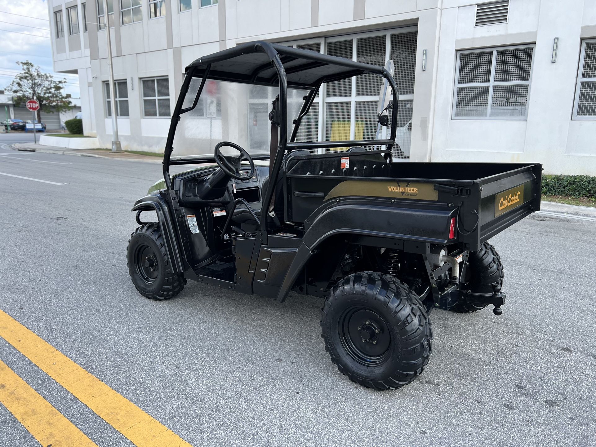 Side by Side Cub Cadet Diesel