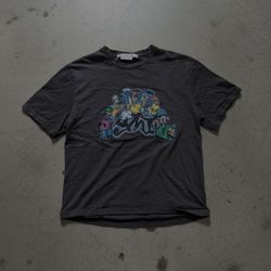 off white grapfiti graphic tee 