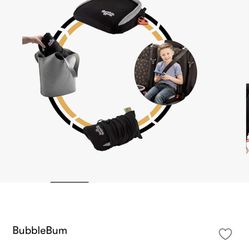 Bubble bum Car Booster Seat