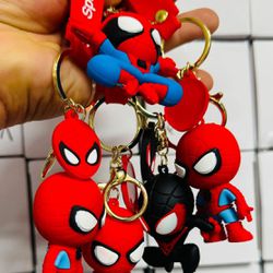 Spiderman Key Rings