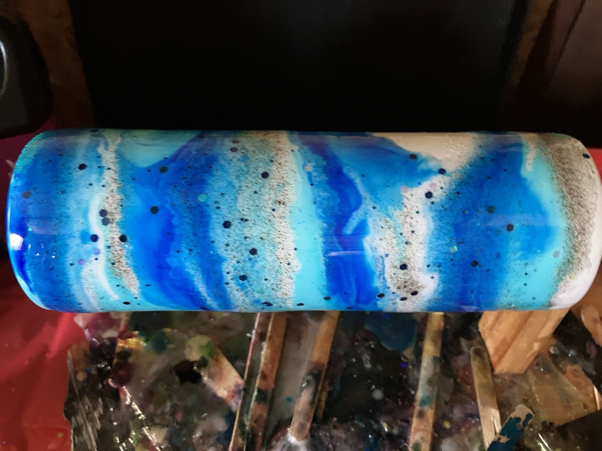 Beach Epoxy Tumbler