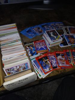 400 baseball cards score Donruss Flair 1990s