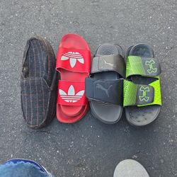 Set Of Men's Sz 10-11 House Shoes