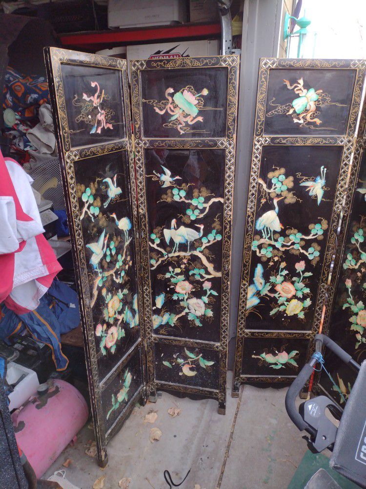 Vintage China Room Dividers