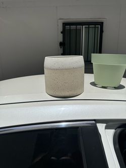 Speckled Ceramic Planter Pot