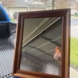 Wood Frame Mirror - 24 x 30
