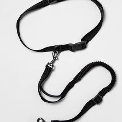 Hands-free Dog Leash with Bungee - Black - Boots & Barkley