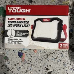 Hyper Tough LED Rechargeable Work Light 