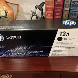 New HP LASERJET Black Ink Cartridge 12A