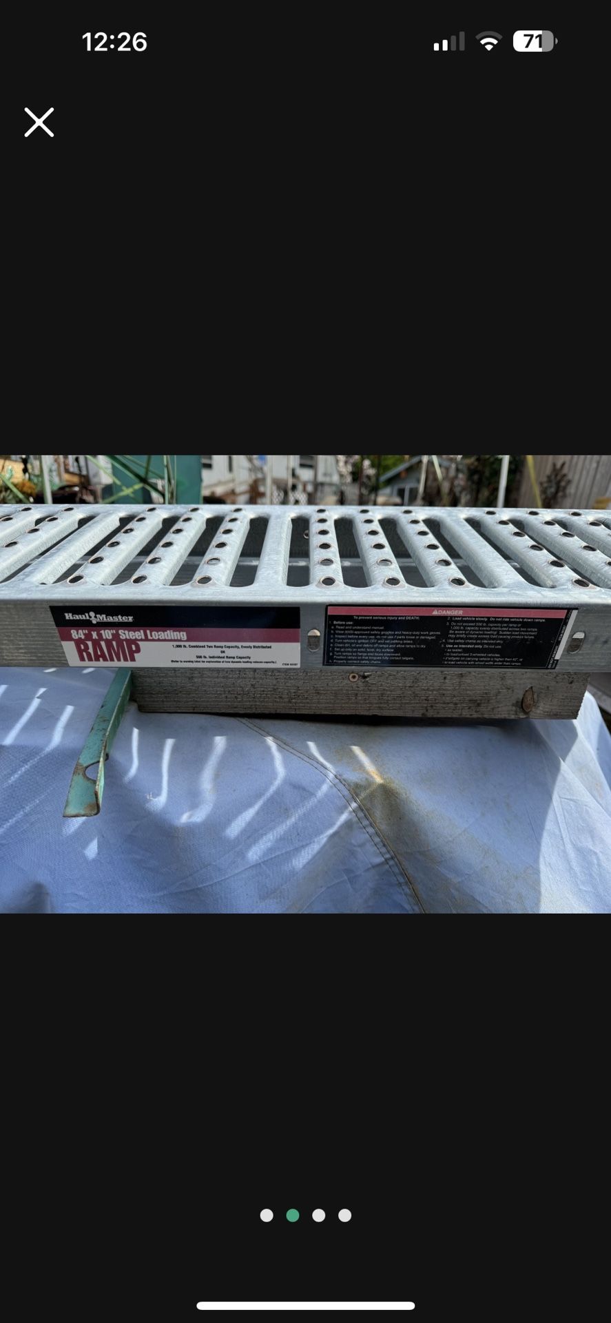 Motorcycle/ATV Ramps