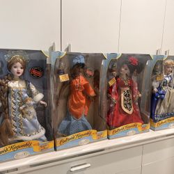 Cultured Keepsakes Porcelain Dolls