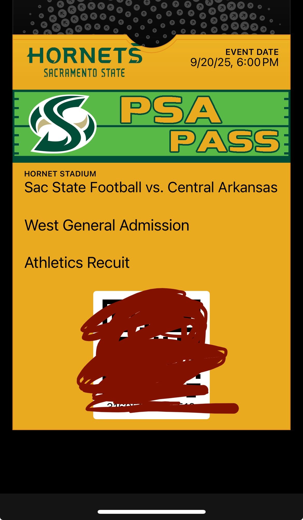 Sac State Recruiting Tickets