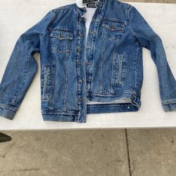 Sherpa Jean Jacket