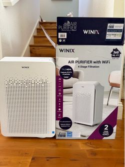 NEW, in box Winix, C545 True HEPA WiFi Air Purifier, WiFi, 360 Sq. Ft., 2 Year Filter Supply