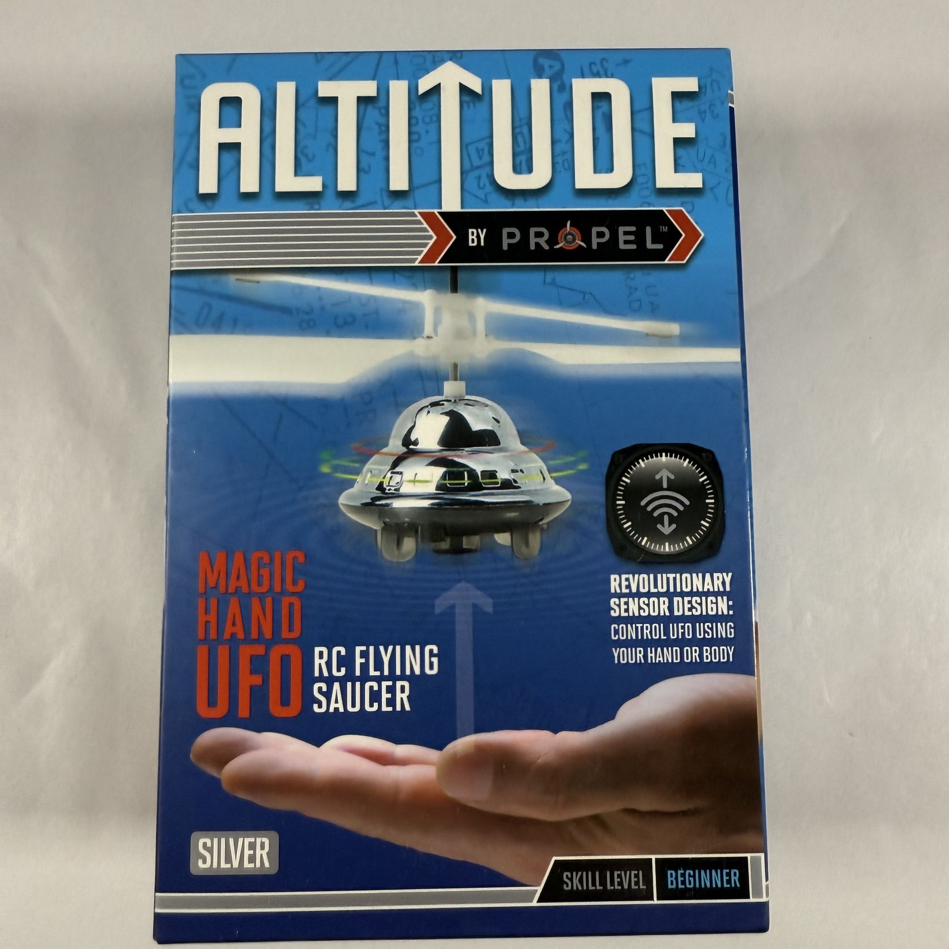 Altitude Propel Magic Hand UFO RC Flying Saucer Sensor Hand Controlled NIB