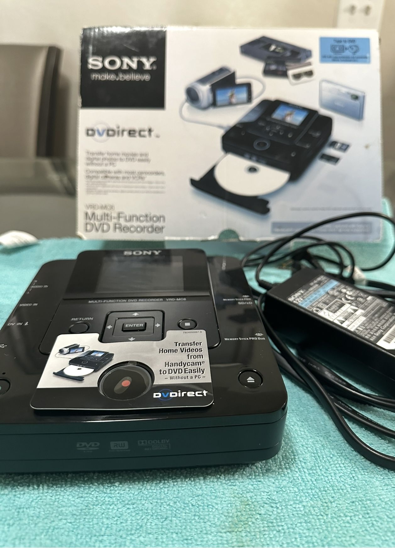 Rebobinadora Sony