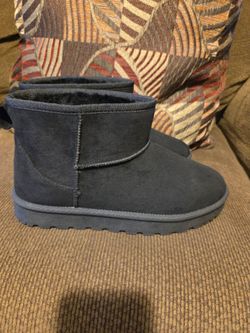 Women's Pop Rhemmy Black Boots Size 7.5